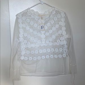 Maje Lace Top